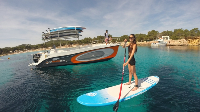  Paddle surf et bateau 