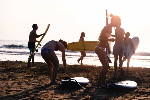  Préparés pour le surf 