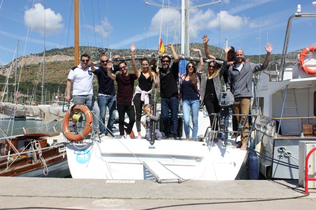 Passagers du voilier 