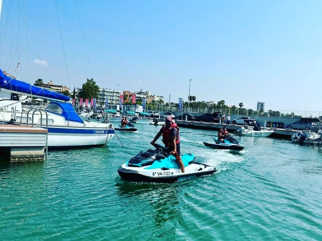 Navigation dans Jetski 
