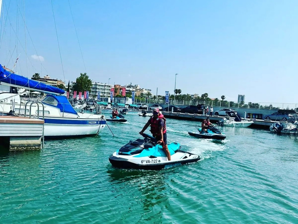 Navigieren in Jetski 