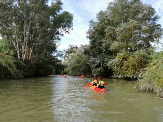  Kayaking in the Guadiana 