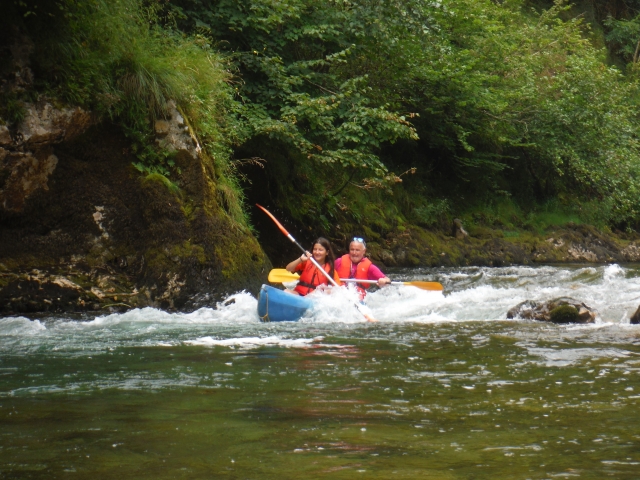  Canoes on the Cares River
