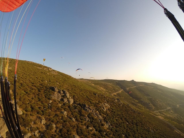 Vuelo en parapenle en Avila