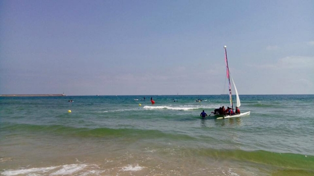  Catamaran ride 