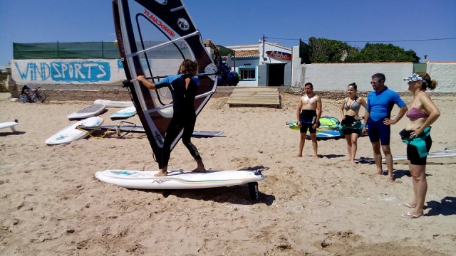  Windsurfing session
