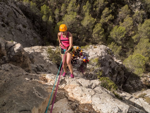  Fazendo uma via ferrata 