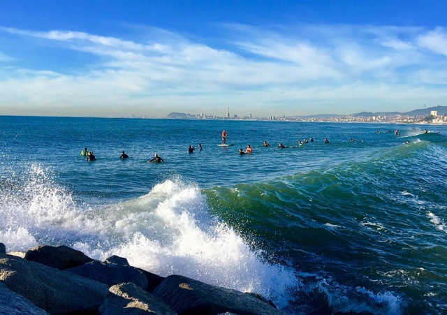 等待追浪 