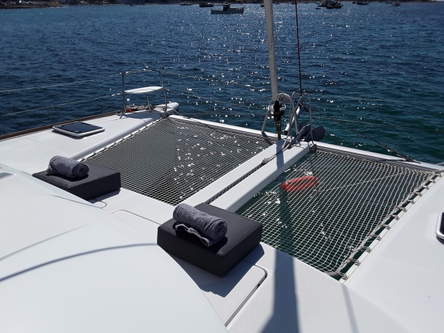 Amplio espacio para tomar el sol