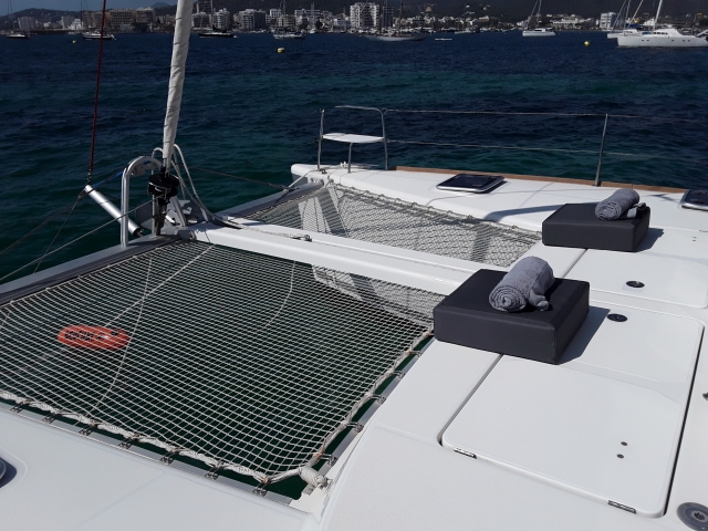 Catamaran espacioso