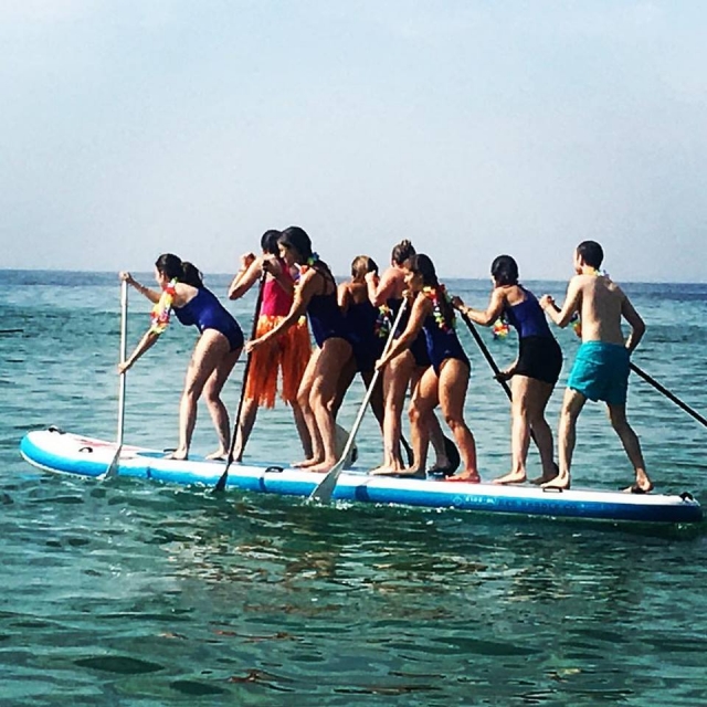 Paddle surf en groupe