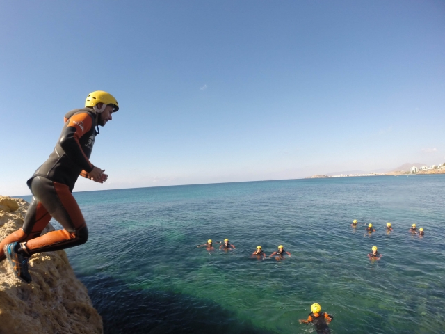  Jump from the rocks