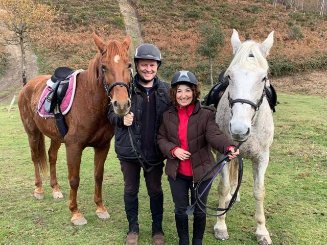 Ruta a caballo a Goiuria