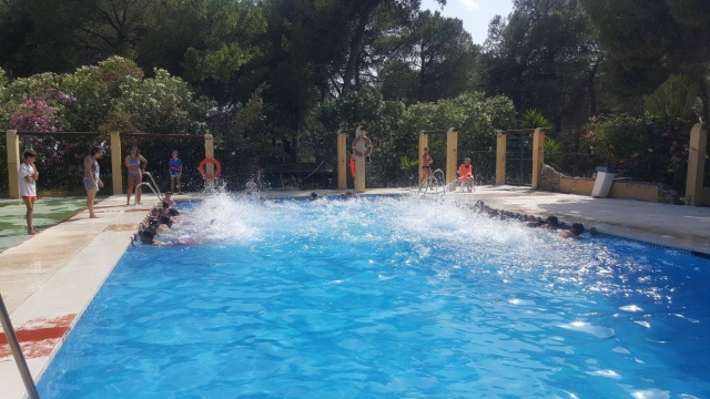  In piscina 