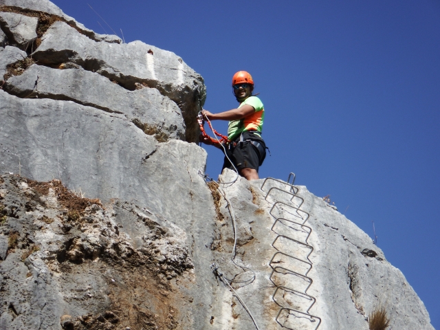 Final de la Vía Ferrata
