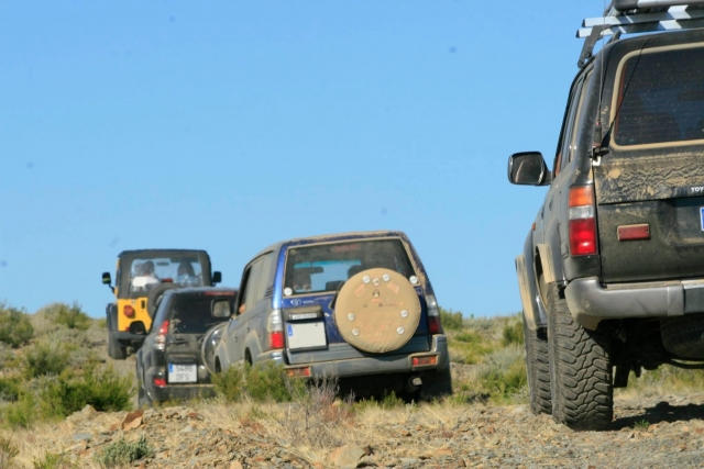 Recorrido en los 4x4