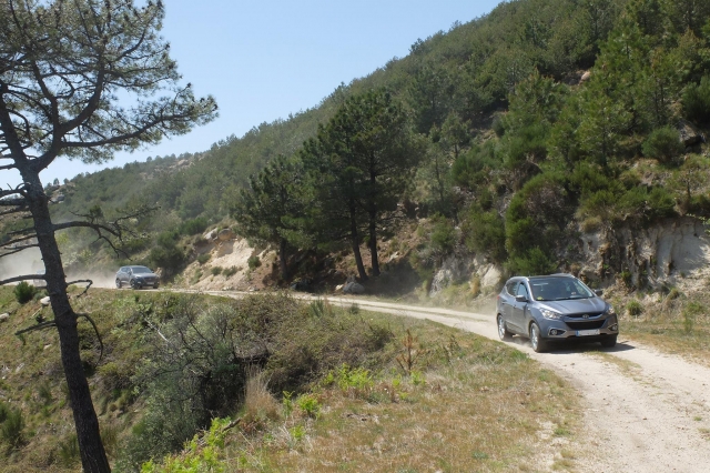  All-terrain vehicles on the road 