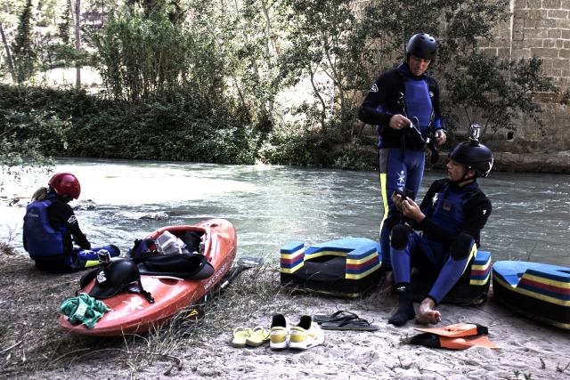  Balade en hydrospeed sur la rivière Genil 