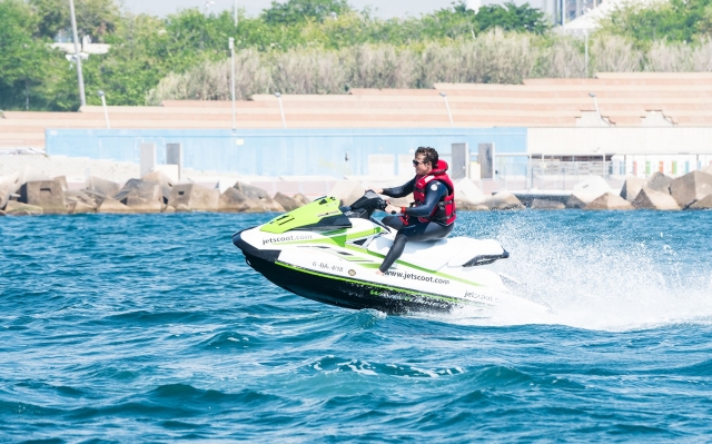  Drive a jet ski in Barcelona 