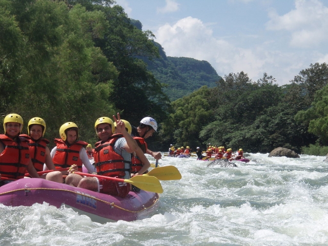 Discesa in rafting 