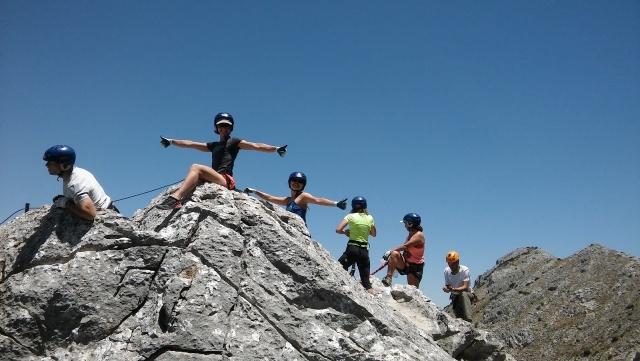 Cima della via ferrata