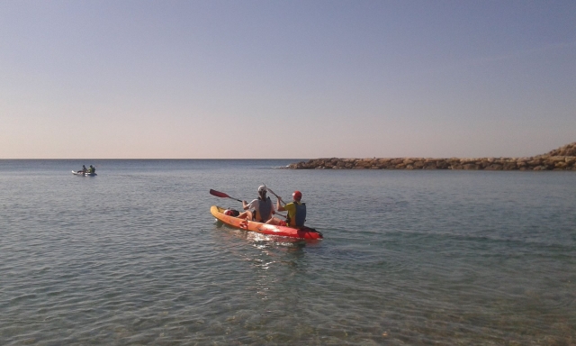  Caiaque no mar 