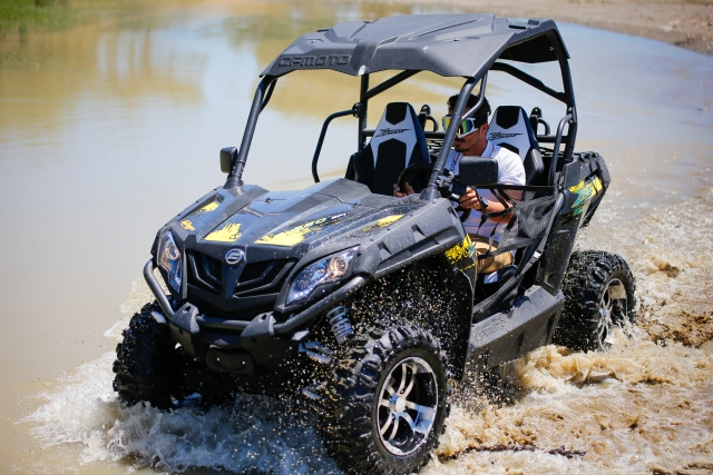 Acelerando en buggy 
