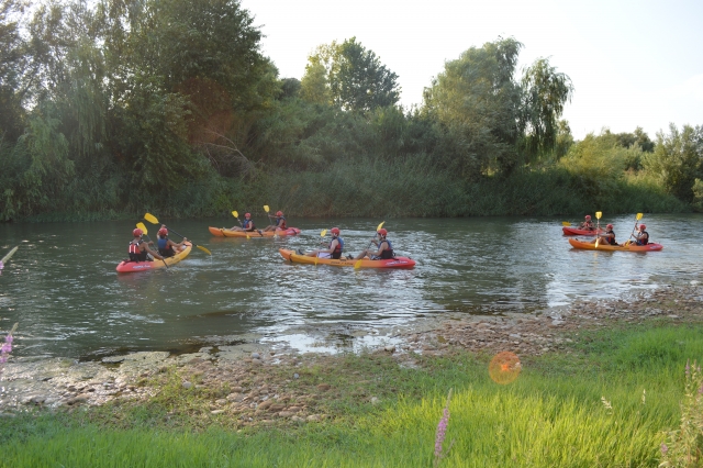  Calm waters in canoeing 