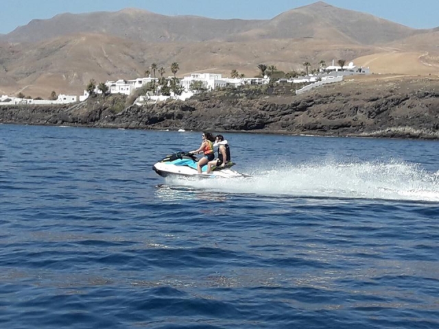 Excursion en moto de agua