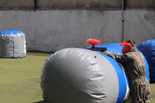 Schnelles Paintball-Feld 