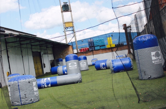  Paintball-Bühne 