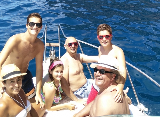 Navegando en familia