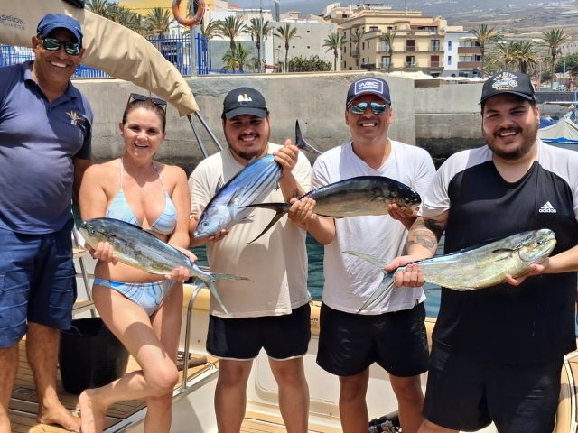  La cosa migliore è quando tutto il gruppo è riuscito a pescare