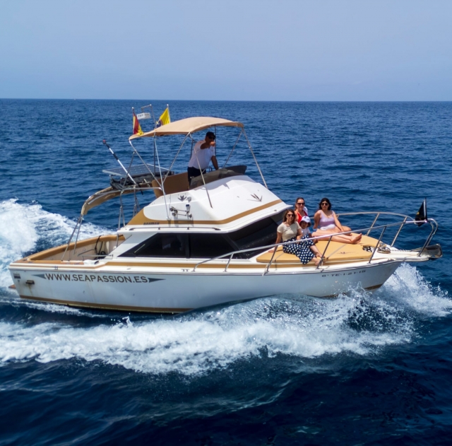 Pêche depuis un bateau 