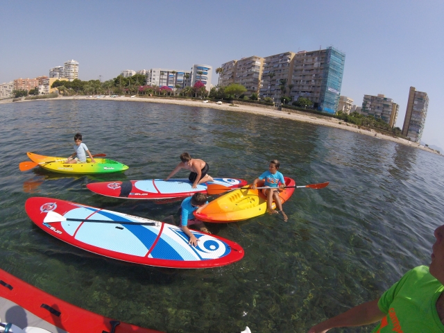 Paseo en kayak