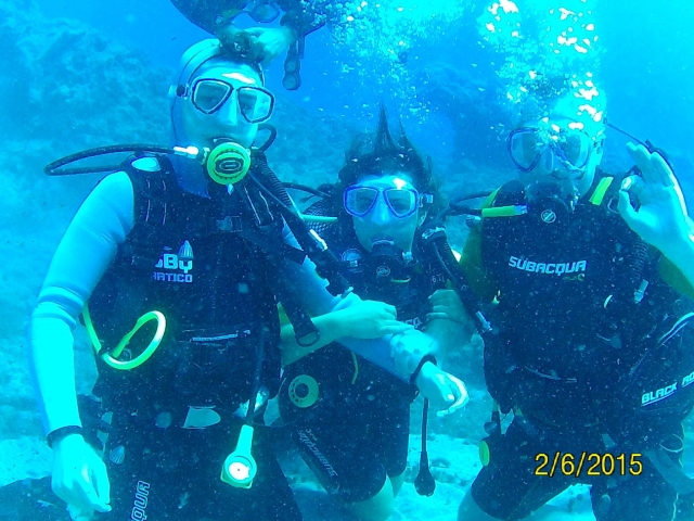 Buceando en Tenerife