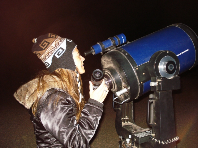  To be able to see the stars 