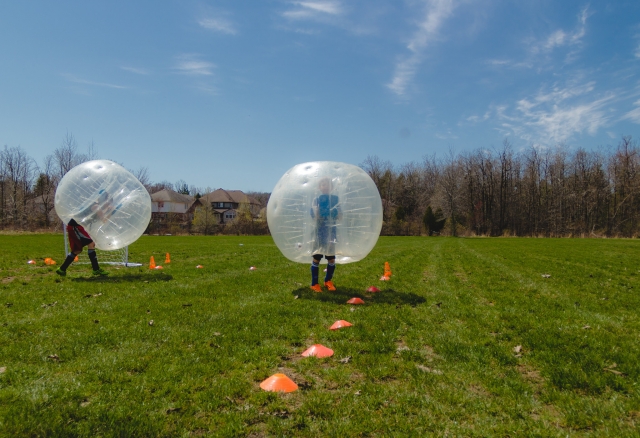  Bubble football