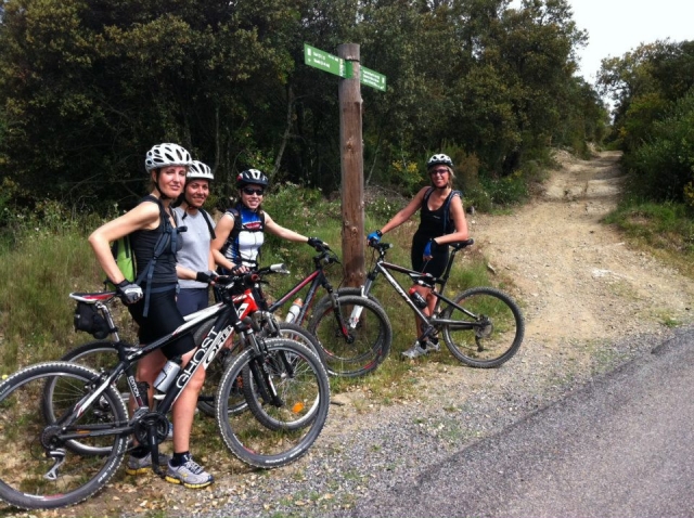  A stop on the bicycle route 