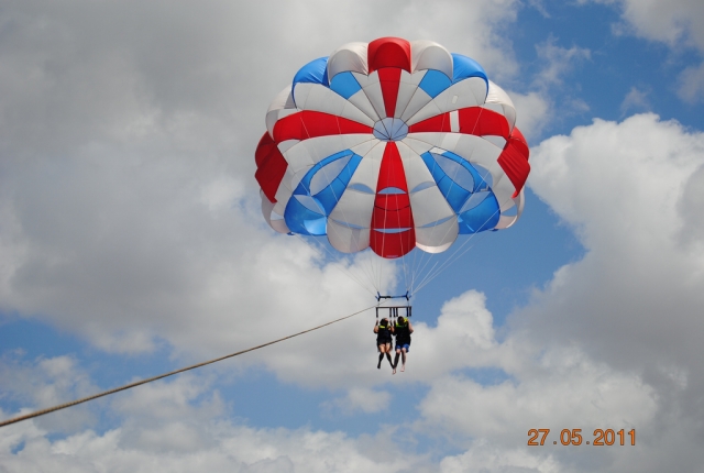 Parascending en Lanzarote