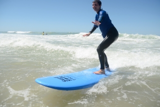 5 Clases de surf en Cadiz, en el Palmar