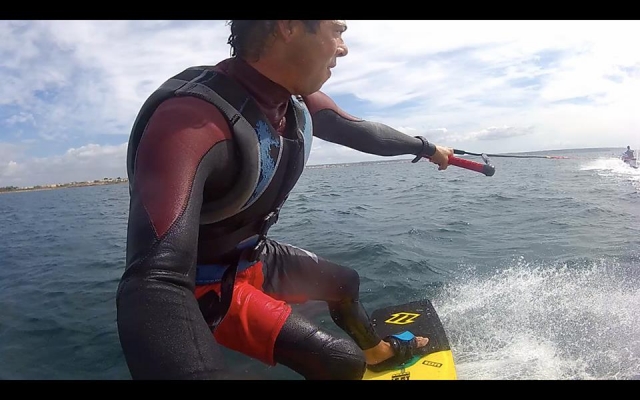  On the board 
