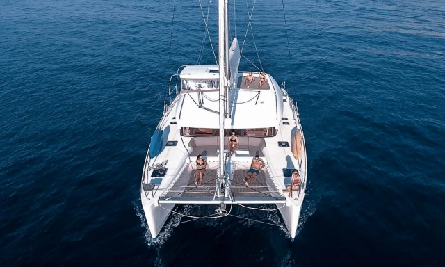 Paseo en catamarán