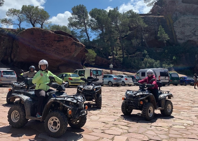  Quads bereit, Salou zu genießen