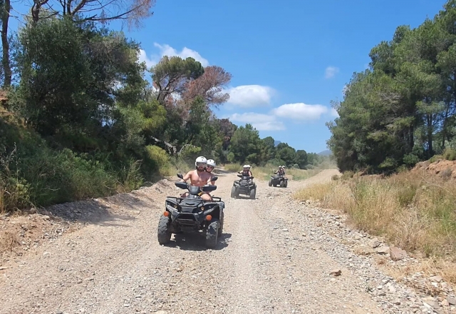  Quad-Tour auf den Wegen von Salou 