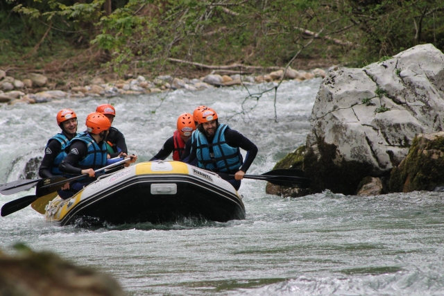 Rafting descent from the Sella River, 2 hours