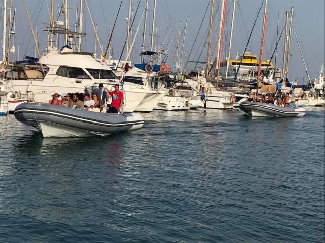  Abfahrt vom Hafen von Corralejo