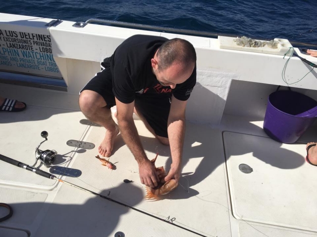 Giornata di pesca a Fuerteventura 