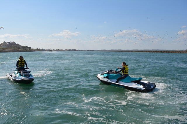  Escursione in moto d'acqua lungo la Costa de la Luz 