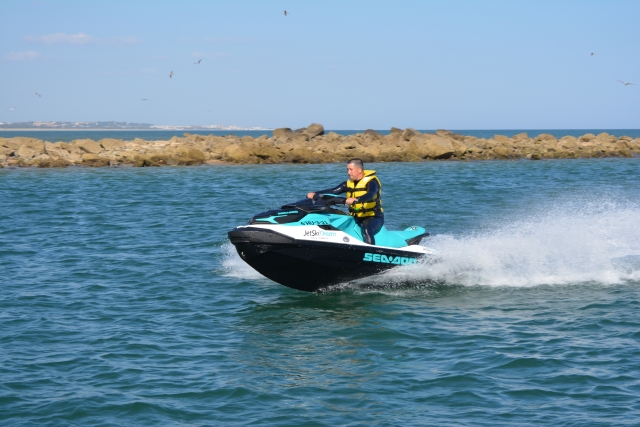  Giro in moto d'acqua a Huelva 